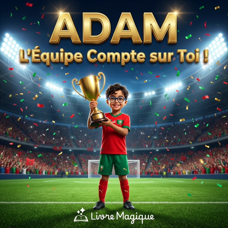 Couverture générée pour ADAM L'Équipe Compte sur Toi!3
